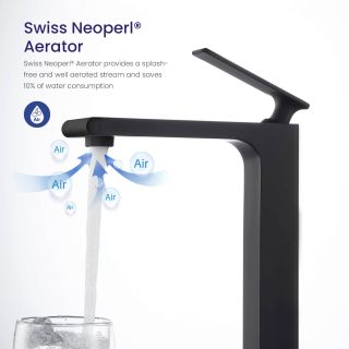 Смеситель для раковины Timo Anni 2711/03F чёрный